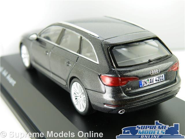 AUDI A4 AVANT ESTATE MODEL CAR DAYTONA GREY 1:43 SCALE RARE SPARK