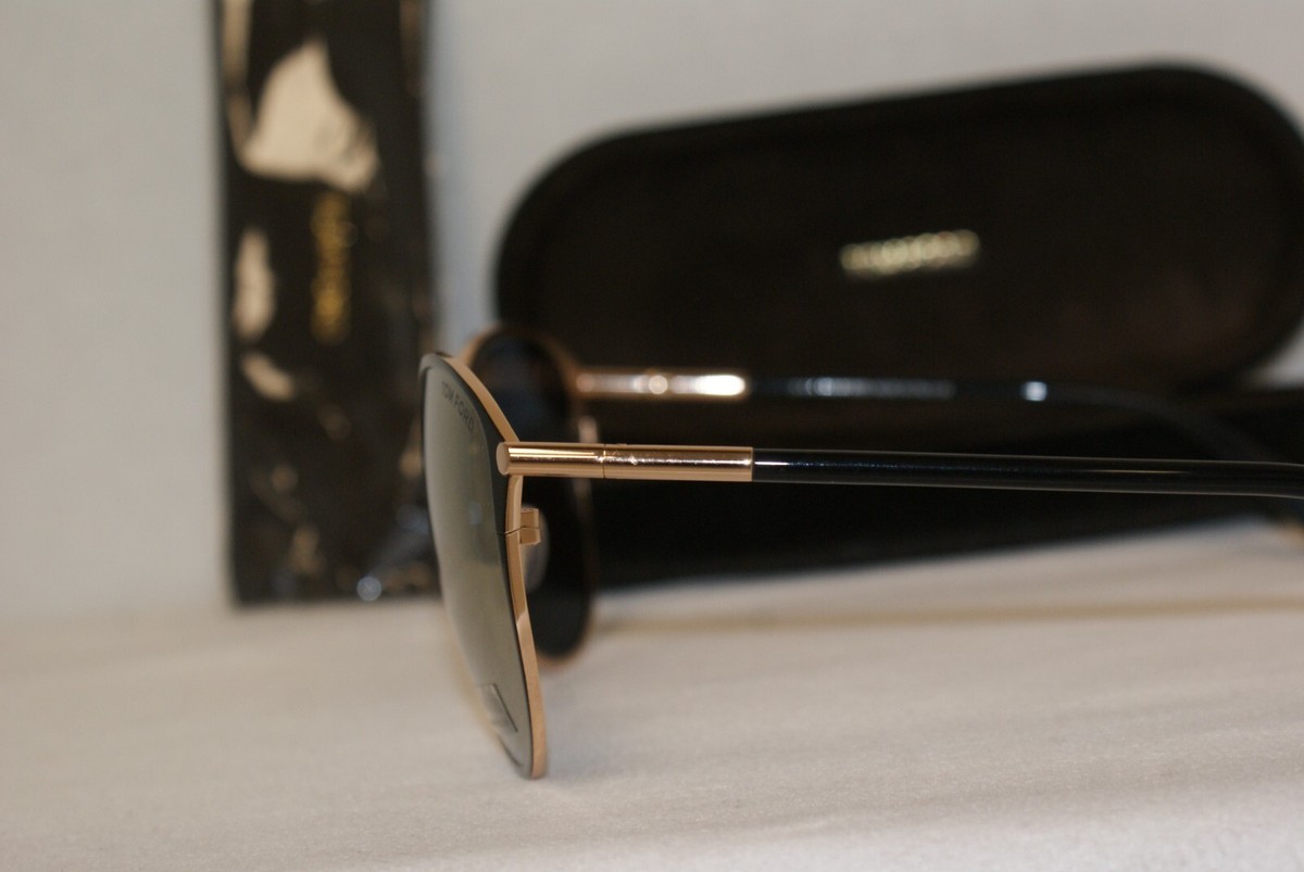 New Authentic Tom Ford 320 Penelope Black/Rose Gold 28C 59  display picture 1