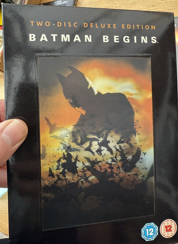 Batman Begins Two Disc Deluxe Edition DVD Lenticular Slip Case & Comic Book - Picture 4 of 6