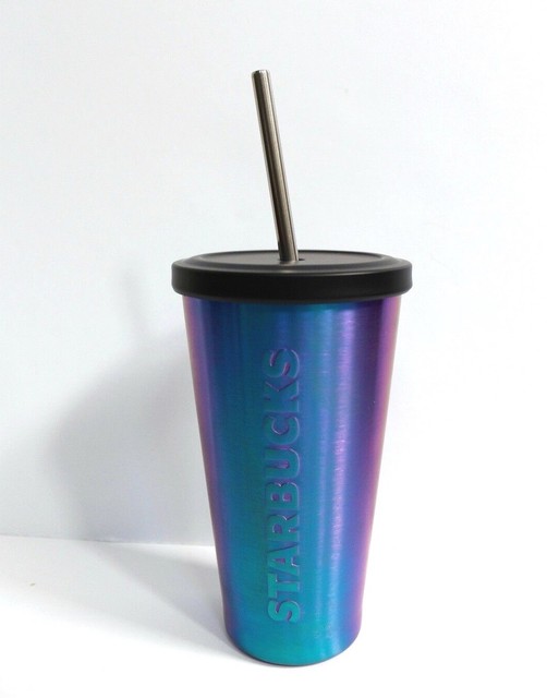 starbucks blue stainless steel tumbler
