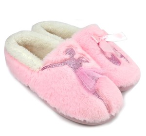 fuzzy ballet slippers