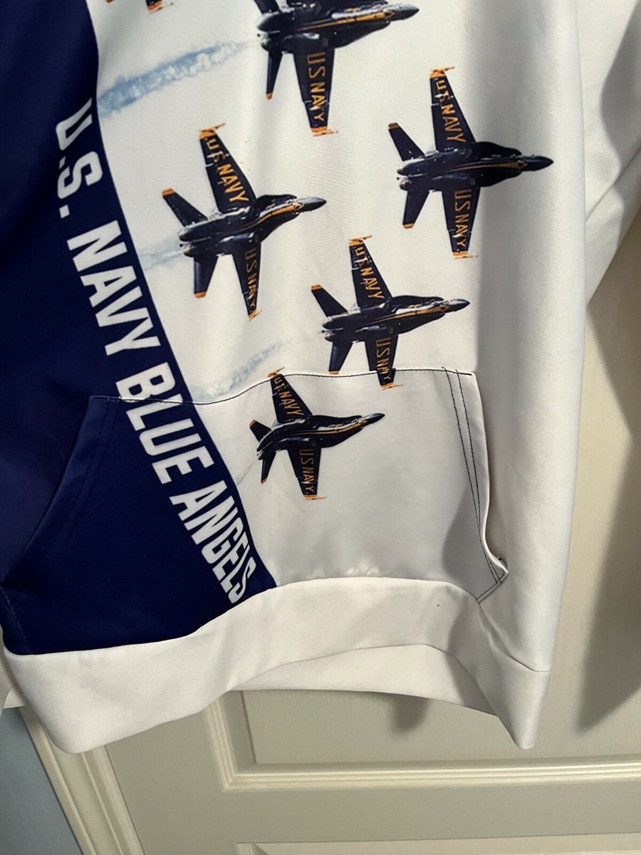 US Navy Blue Angels Hoodie - ADULT MEDIUM, Pullover Sweatshirt | eBay