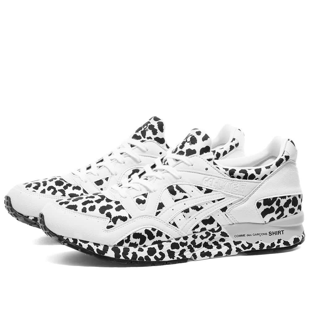 COMME DES GARÇONS SHIRT X ASICS GEL-LYTE V LEOPARD - White | eBay