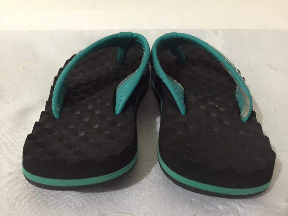 Sandalias Chanclas The North Face Tanga Aqua y Rosa Talla 4 Foto 4 de 4