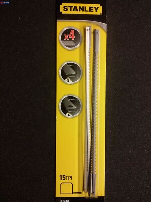 Stanley 0-15-061 Ersatzblatt für Dekupiersäge FatMax 4Stck 160mm 0-15-106 15-061
