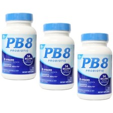 3 Pack PB 8 Pro-Biotic Acidophilus, 120 capsu...