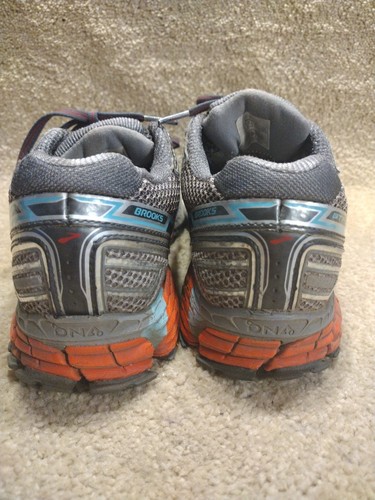 Brooks Adrenaline GTX 12 Trail Running Shoes Gray Gore-Tex Women's Size 8.5 - Picture 4 of 11