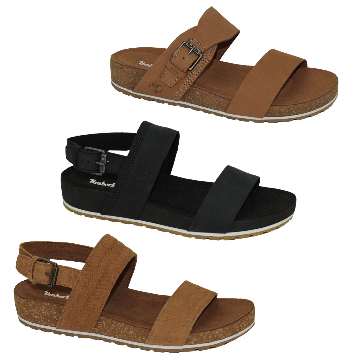 Sandali Timberland Malibu Waves caviglia strap slide sandali donna sandali