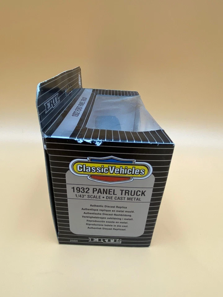 Vintage Ertl Diecast Classic Vehicles 1:43 1932 Ford Panel Truck Daisy's Floral - Image 2 of 4