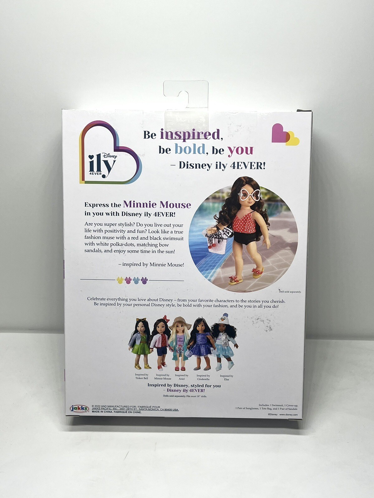 NEW Disney ILY 4ever Minnie Inspired Fashion Pack 18" Doll Outfit Clothes Beach 
