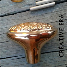 Solid Brass Design Head Handle Victorian For Wooden Walking Stick Vintage Cane