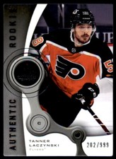 2021-22 SP Game Used 2005-06 Retro Rookies #R-31 Tanner Laczynski RC 202/999