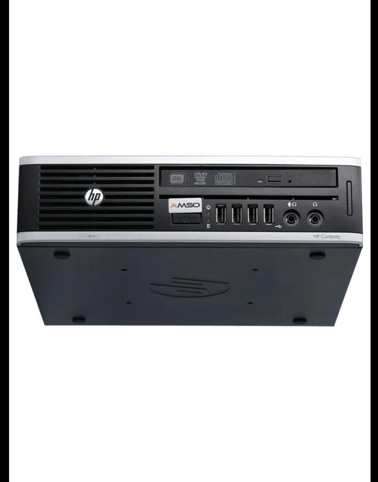 HP Compaq Elite 8300 USDT i5-3470s 8/16GB 240/480GB USFF Win 10 Pro DVD Mini Pc - Bild 2 von 4