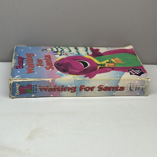 Barney Friends Waiting For Santa VHS 1990 Video Tape Christmas Sing Along Songs - Picture 5 of 10