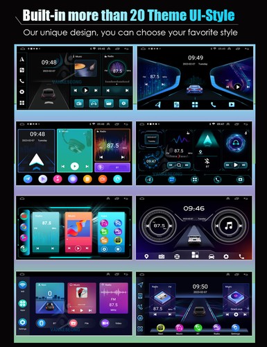 Android 13 Car Stereo Carplay DAB+ GPS Navigation BT For Volvo S60 V60 2011-2020 - Picture 9 of 23
