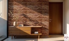 RONAL - Paroi de douche fixe montée seule contre 1 mur avec profilé de