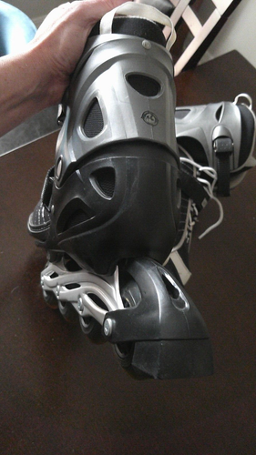 Herren Kryptonic Inline Skates verstellbar Größe 10-11 schwarz-weiß - Bild 14 von 16