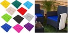 Garden Dining Chair Cushion Outdoor Patio Ratan Furniture Armchair Seat Pad BLUE