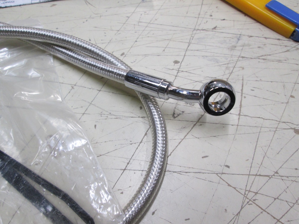 ぺん Harley-Davidson® BRAKELINE UPPER 35DEG 32.5 INCH / DIAMONDBACK