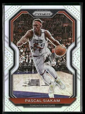 Pascal Siakam 2020-21 Panini Prizm #134 Silver Prizms Toronto Raptors