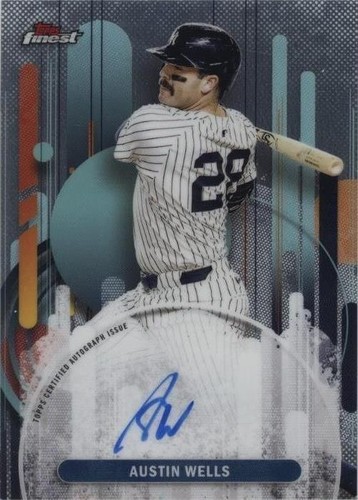 2025 Topps Pristine Austin Wells Pieces Auto Relic /99 #PPAR-AW 