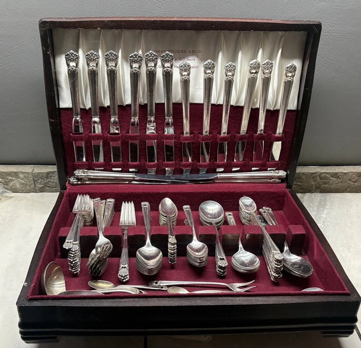 1847 Rogers Bros Silver Antiques Eternally Yours for sale | eBay