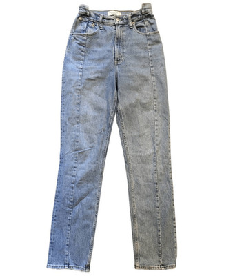 Abercrombie & Fitch Jeans Women's 2 Long Blue 90s Straight Ultra High Rise