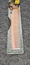 NEW Vintage NIGHT OUT Unbreakable All Purpose Pink Dresser Comb NOS USA
