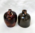 2 Rare Miniature Antique Stoneware Pottery Jugs Possibly Made in Texas — photo 8