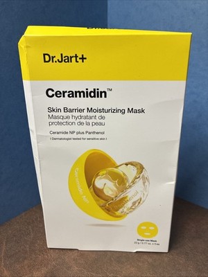 Dr.Jart+ Ceramidin Skin Barrier Moisturizing Mask - 5 Pcs Sheets Exp: 01/27