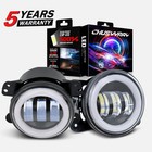 For Chrysler 300C 2005-2010 300 2005-2006 SRT8 Front Bumper LED Fog Light Lamp