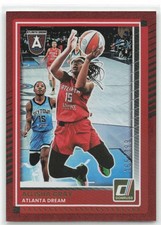 2025 Panini WNBA Donruss Red Shimmer Alisha Gray #56 Atlanta Dream /399