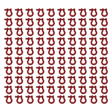 (100) 3/4" Screw Pin Clevis Anchor Bow Shackles Sling Cable Chain Rigging