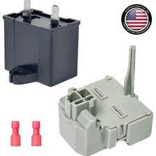 Wide Compatibility Refrigerator Start Relay and Run Capacitor - Fit Most Brands