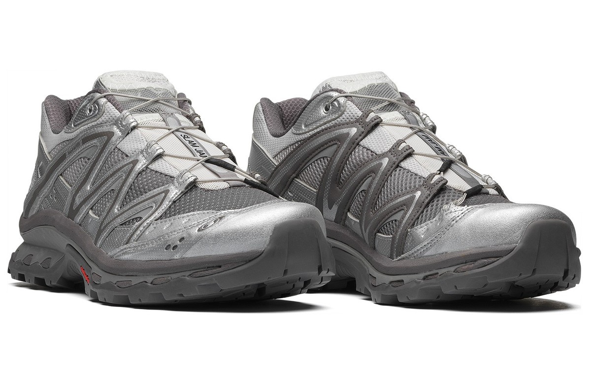 SALOMON X SLAM JAM☆ XT-QUEST SALOMON X Slam Jam XT Quest 'Silver Metallic' - 474193 Size