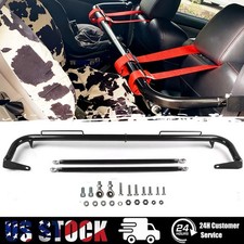 49.0 Stainless Steel Racing Safety Seat Belt Chassis Roll Harness Bar Kit Rod