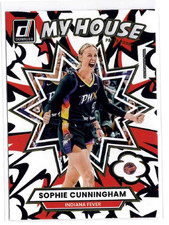 2025 Donruss WNBA Sophie Cunningham My House PRESS PROOF #19 Indiana Fever