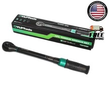 14 Dr Drive Inch Lbs Pound Micrometer Clicker Tork Torq Torque Wrench Tool