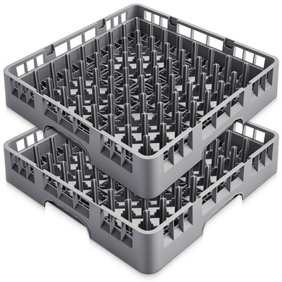 Aurelema Commercial Dishwasher Tray Rack, Commercial Dish Drying Rack, Polypr...
