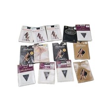 Pantyhose Lot Evan-Picone Jockey Burlington Hanes Worthington Sealed Hosery Vtg