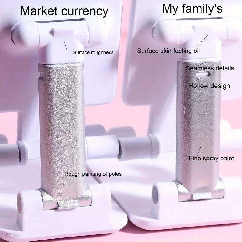 Soporte de escritorio para teléfono plegable soporte de mesa de escritorio para tableta móvil universal Foto 4 de 4