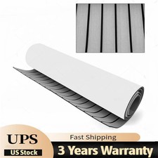 95" 36" Marine Yacht Mat EVA Foam Teak Decking Flooring Carpet Non-slip Pad Gray
