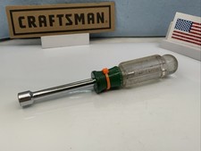 Craftsman V-41973, 11/32in. 6pt Nut Driver - Green Band - USA - Orange Tag