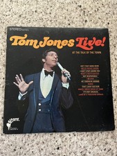 TOM JONES LIVE!  AT THE TALK OF THE TOWN  LP     Parrot PAS71014 Stereo 1967