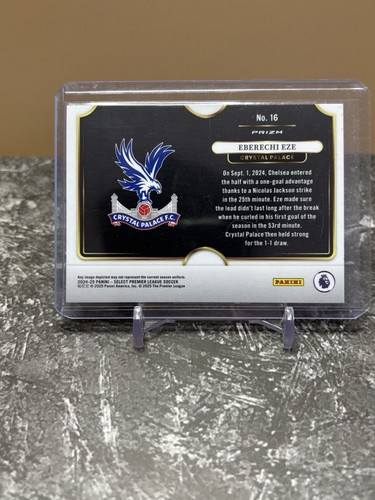 Instantáneas Eberechi Eze 2024-25 Panini Select Premier League - Imagen 4 de 4