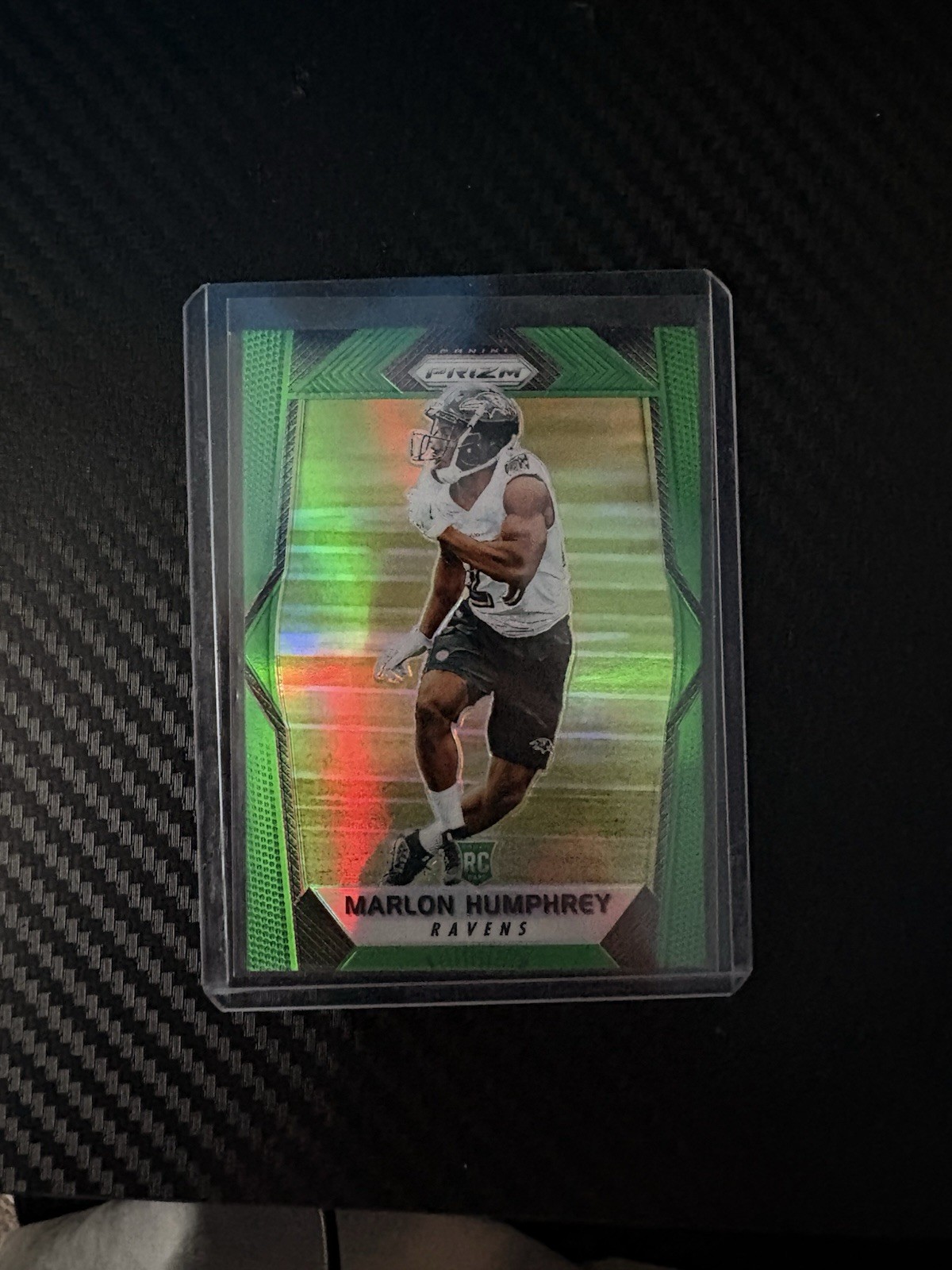2017 Panini Prizm - Rookies Marlon Humphrey #214 Green Prizm (RC)