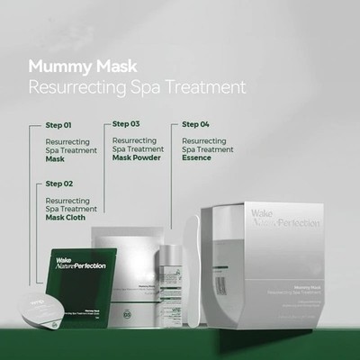 New Facial Mummy Mask SPA Deep Hydration 3D Lifting & Firming Home Skincare Skin