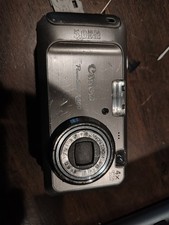 Canon PowerShot A460 Digital Camera 4x Optical Zoom Silver Works READ!!!
