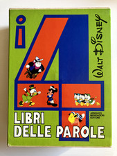 I LIBRI DELLE PAROLE VERBI CONTRARI AGGETTIVI NOMI BOX 4 VOL DISNEY MONDADORI