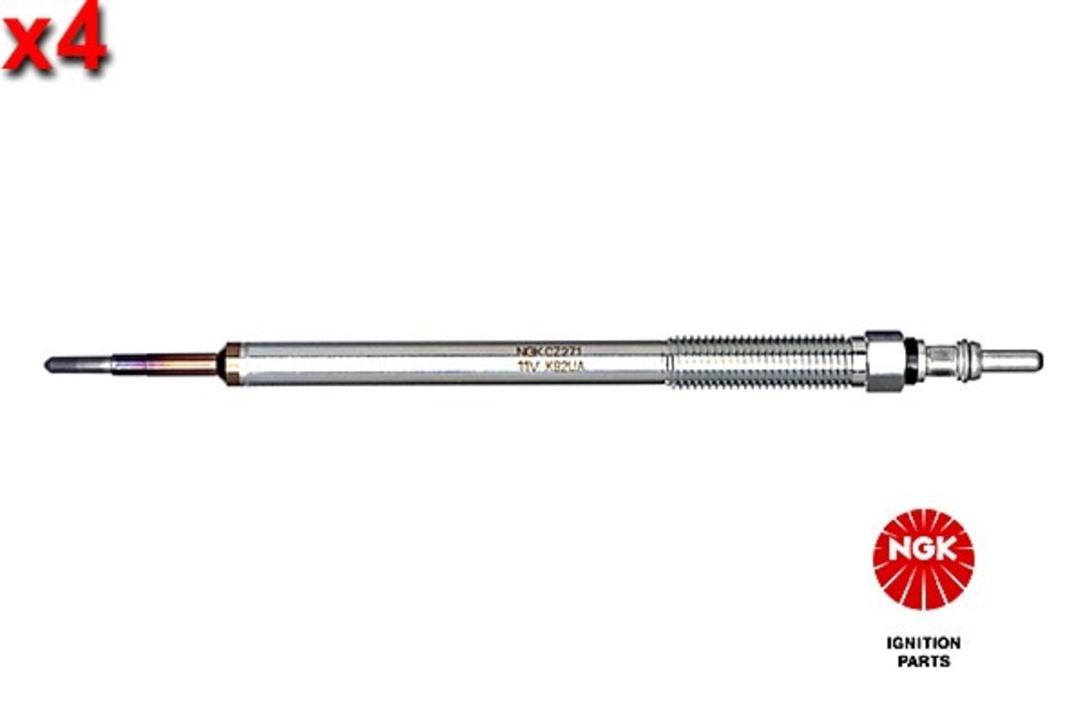 NGK 4x Glow Plug For MITSUBISHI L 200 TRITON 07-15 1820A020